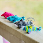 Daniel the Knitted Dolphin